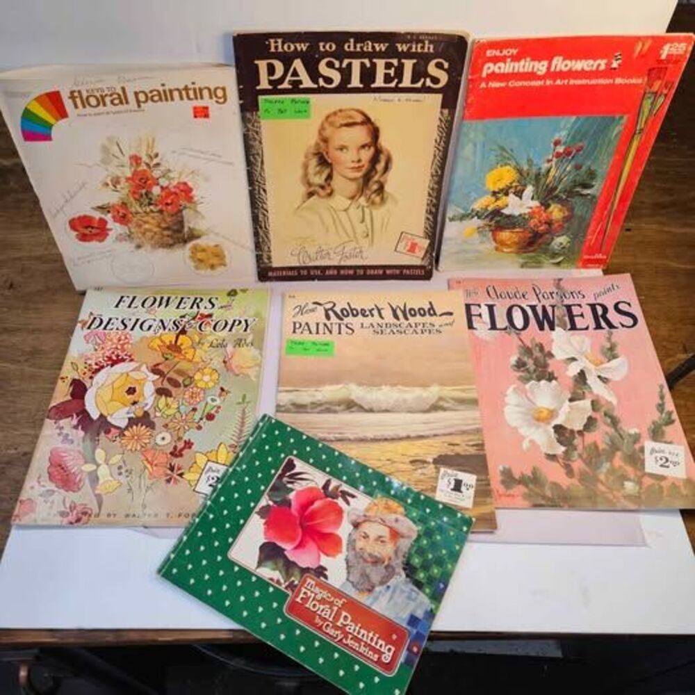 Vintage Walter Foster Art Instruction Books Lot